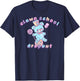 Clown School Dropout Pastel Goth Teddy Bear Clowncore Circus T-Shirt - T-Shirt | Navy