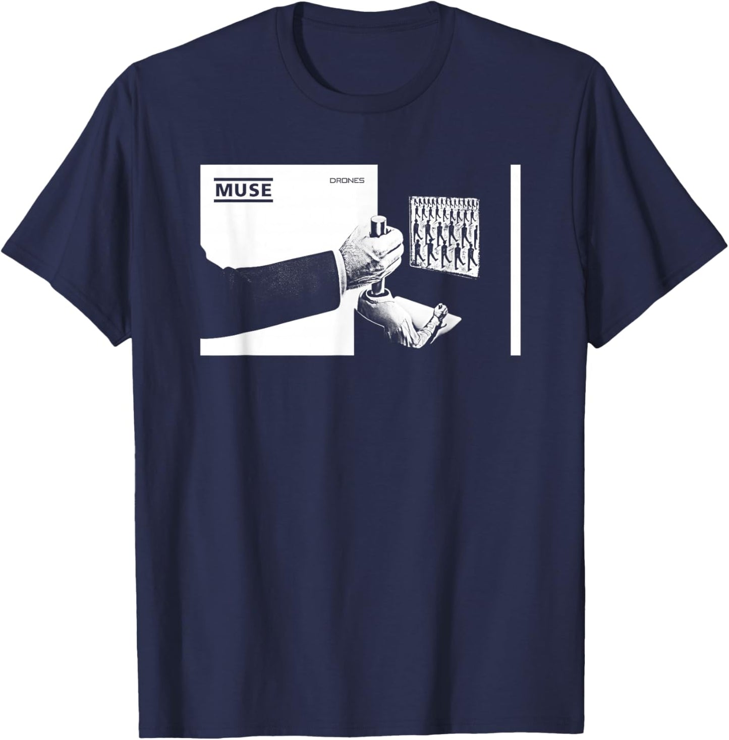 Muse Shifting T-Shirt - T-Shirt | Navy