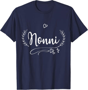 Nonni Women Nonni Gifts for Grandma Birthday T-Shirt - T-Shirt | Navy