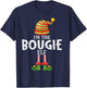 I'm The Bougie Elf Christmas Matching Pajama T-Shirt - T-Shirt | Navy