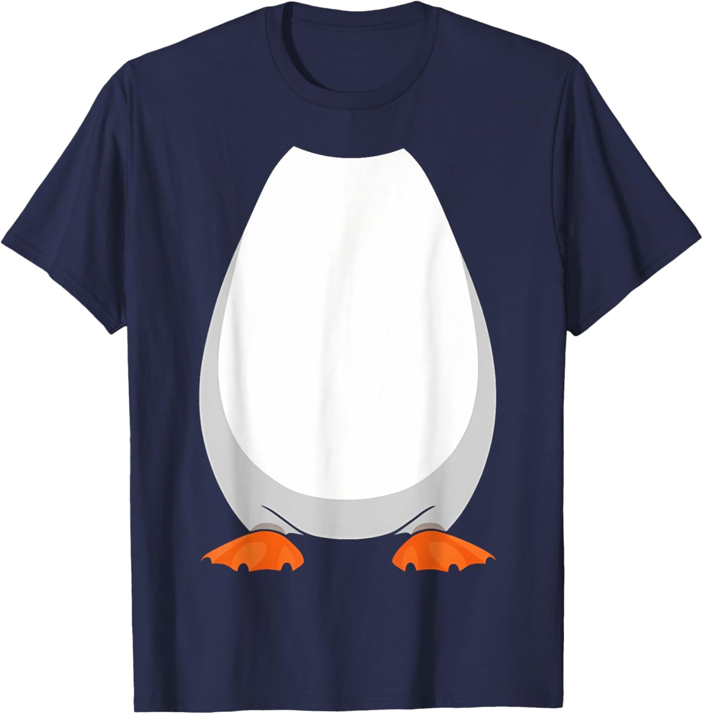 Penguin costume belly animal costume carnival T-Shirt - T-Shirt | Navy