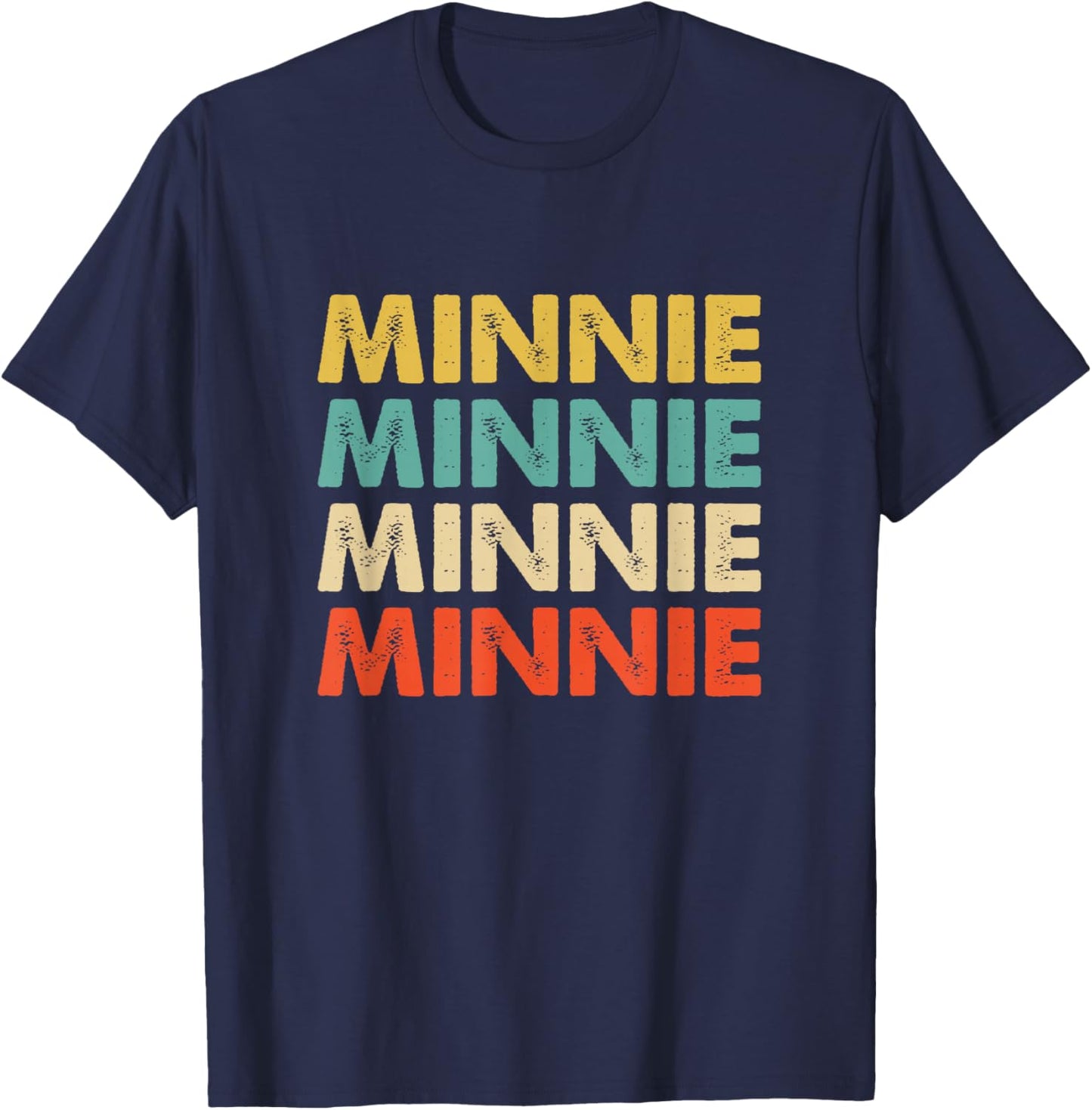 Minnie Name T-Shirt - T-Shirt | Navy