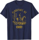 Flagstaff AZ USA Cowboy Horse Distressed Style Design T-Shirt - T-Shirt | Navy