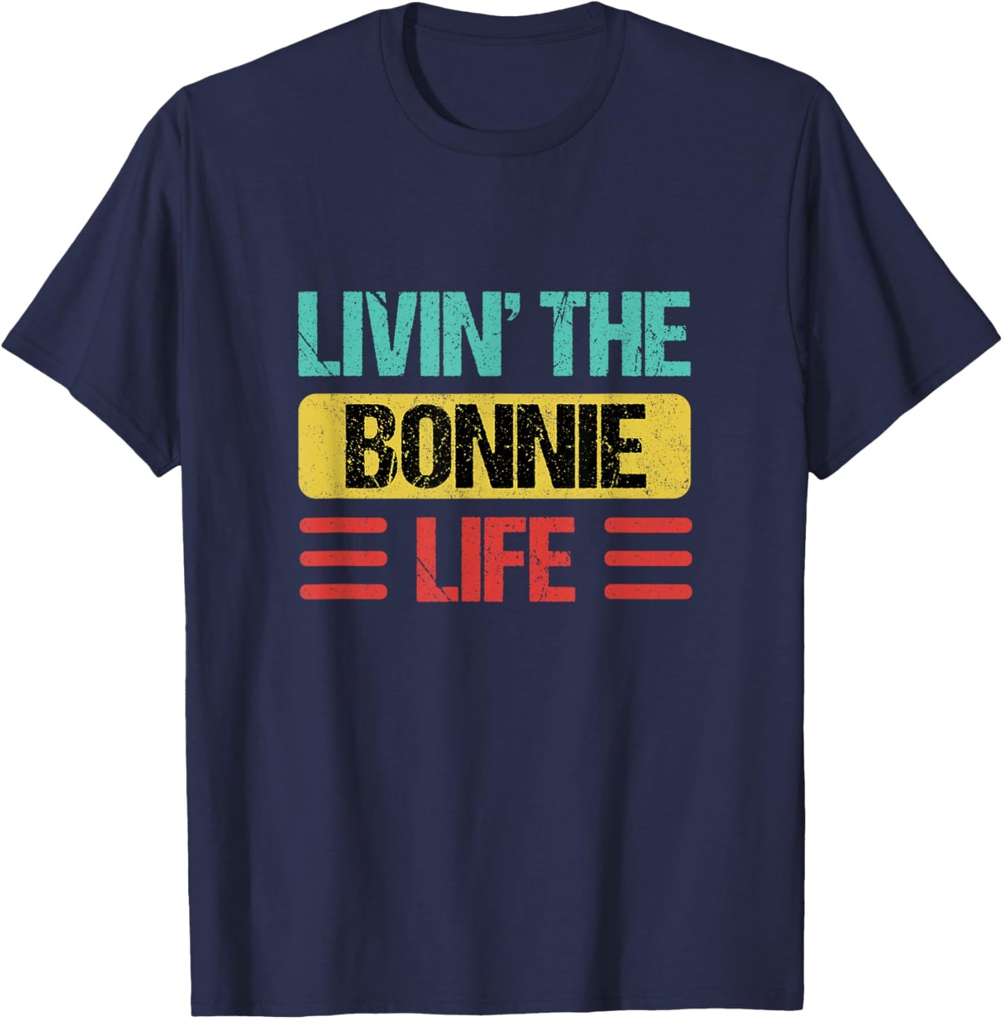 Bonnie Name T-Shirt - T-Shirt | Navy