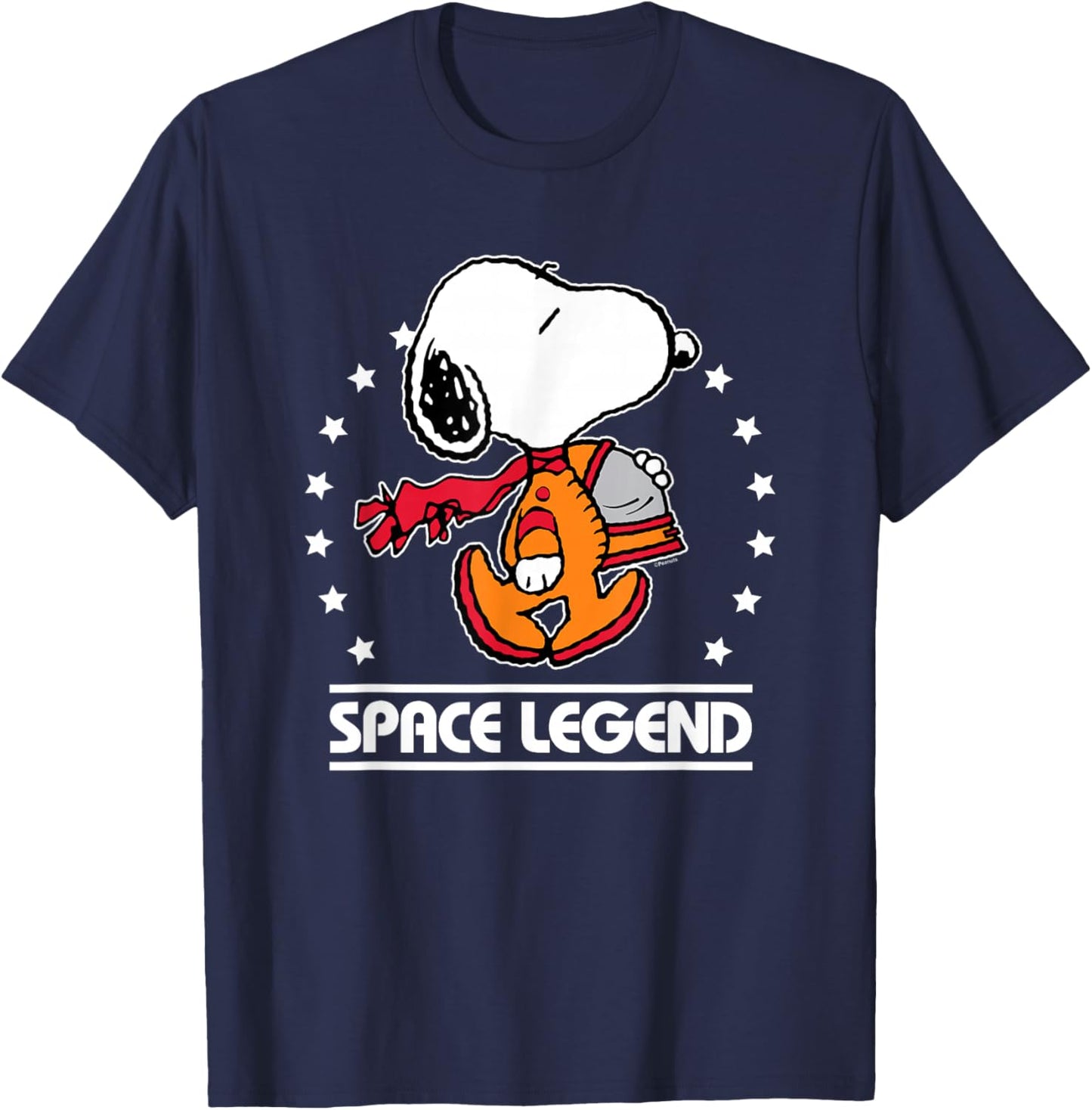 Peanuts - Snoopy Space Legend T-Shirt - T-Shirt | Navy