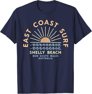 Shelly Beach Australia Souvenir T-Shirt - T-Shirt | Navy
