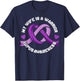 Lupus Awareness Month My Wife is a Warrior Autoimmune T-Shirt - T-Shirt | Navy