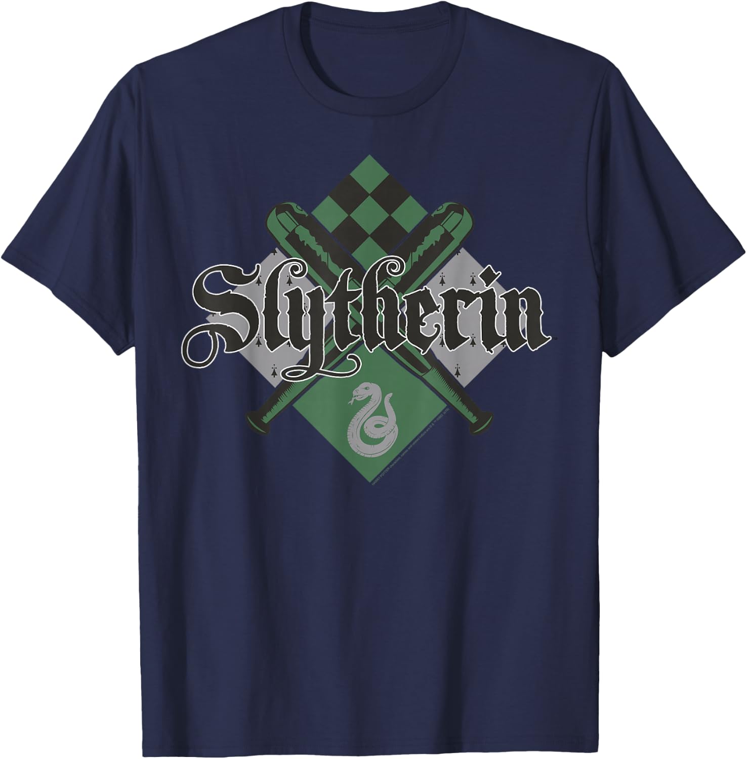 Harry Potter Slytherin Quidditch T-Shirt - T-Shirt | Navy