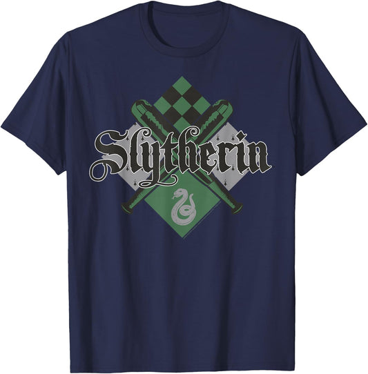 Harry Potter Slytherin Quidditch T-Shirt - T-Shirt | Navy