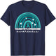 Tourette Syndrome Awareness Mom Tourette's Teal T-Shirt - T-Shirt | Navy