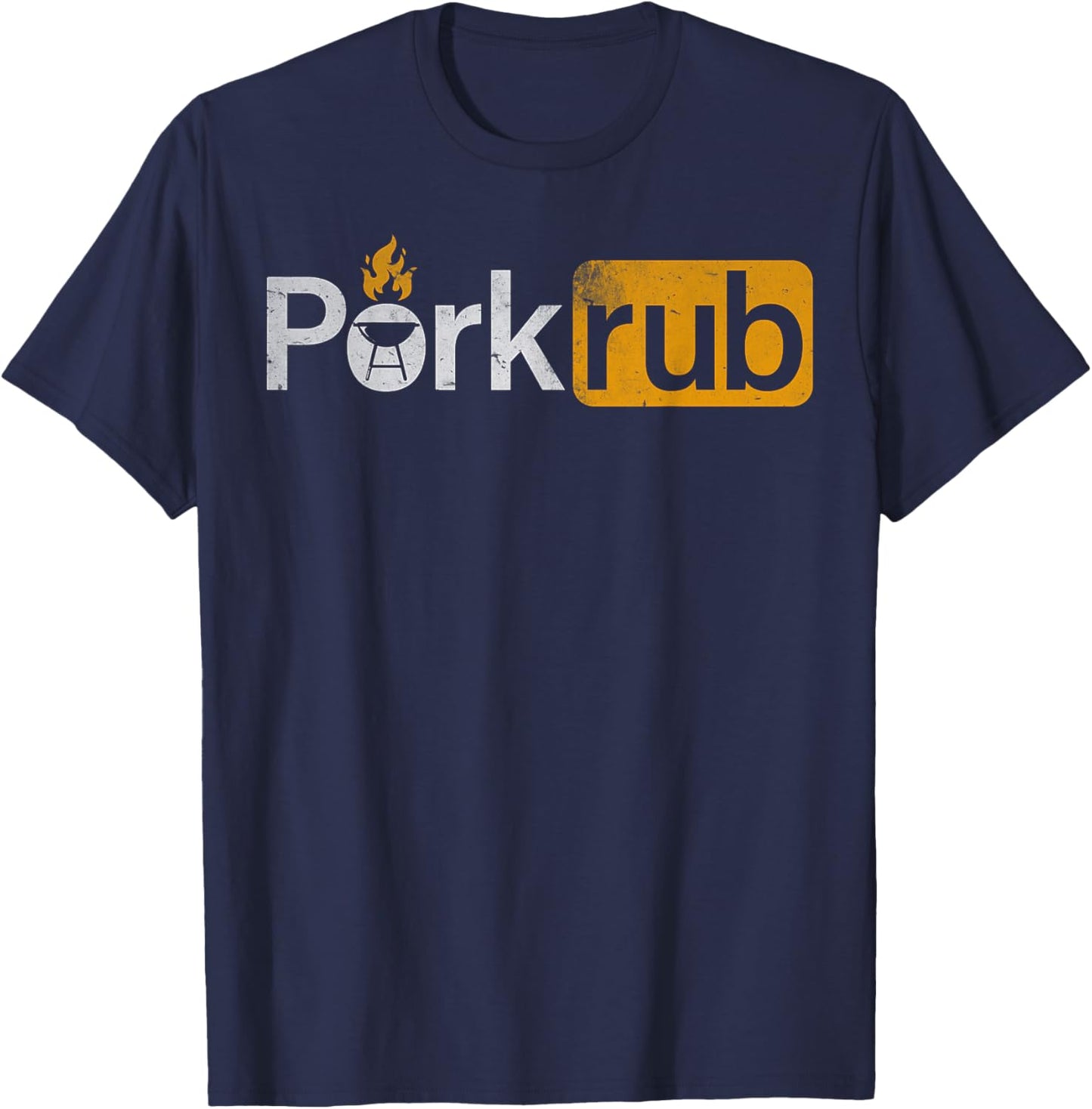 Pork Rub T-Shirt - T-Shirt | Navy