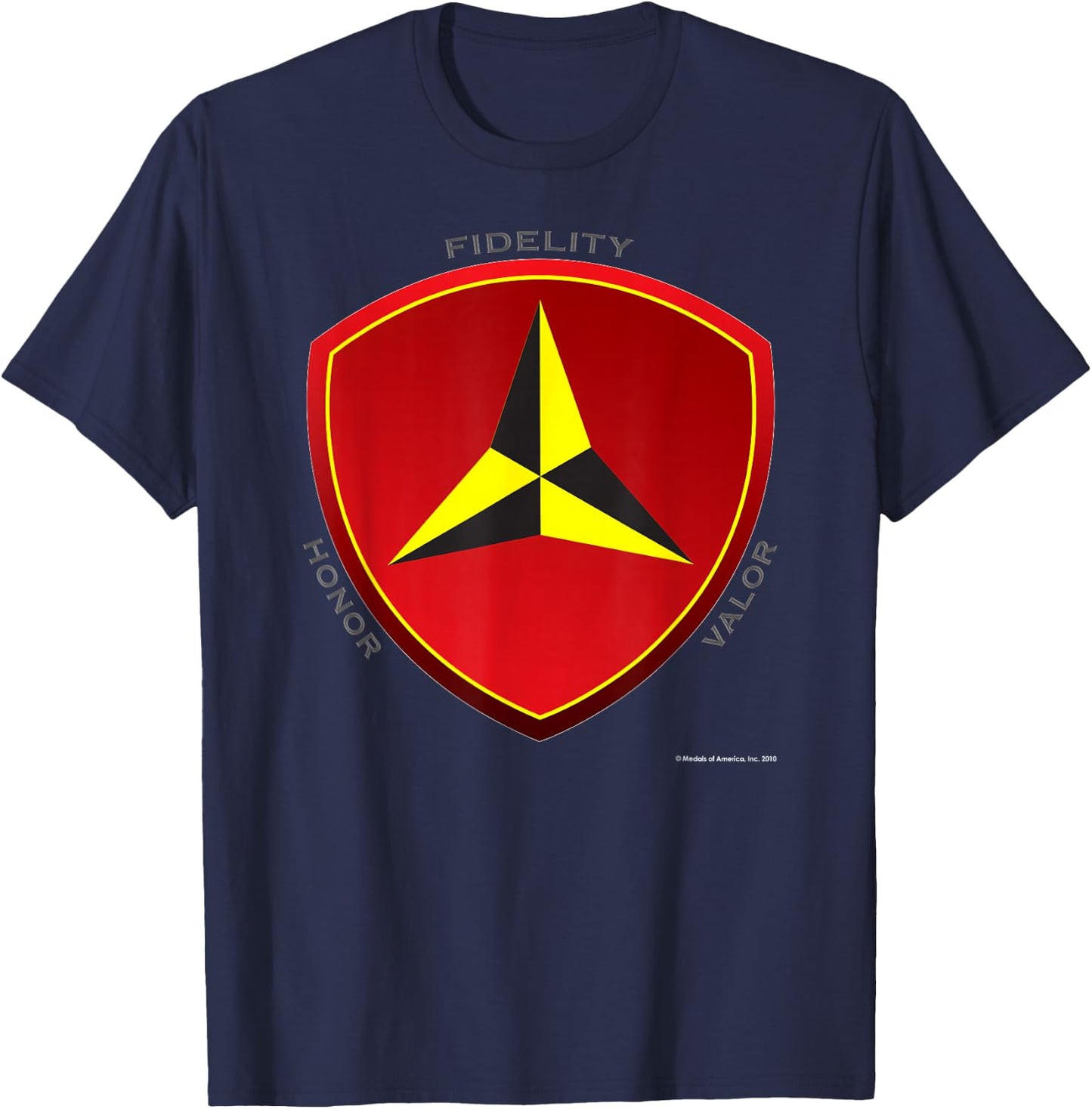 3rd Marine Division T-Shirt - T-Shirt | Navy