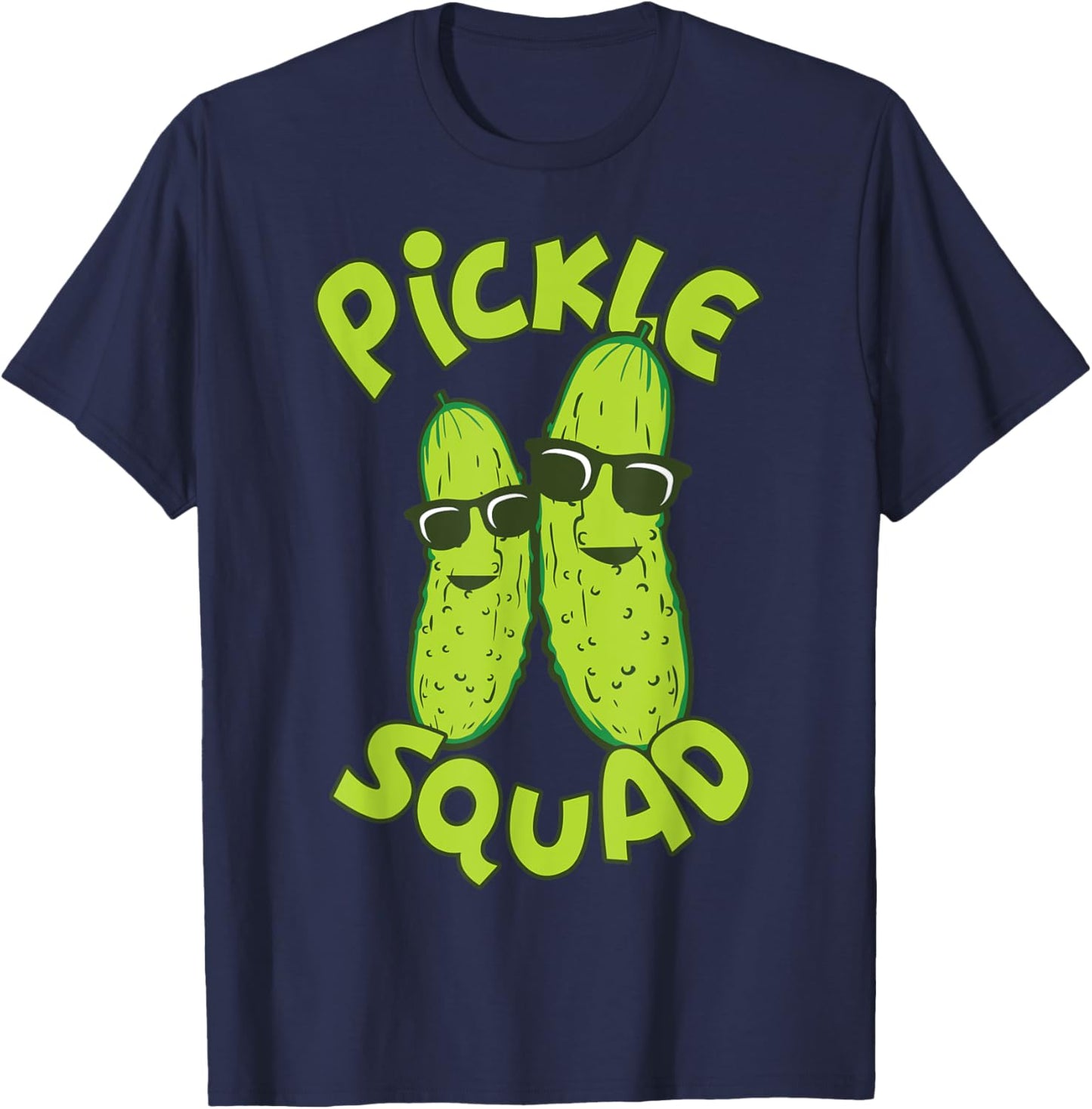 Dill Pickle Squad Design - Pickle Squad T-Shirt - T-Shirt | Navy