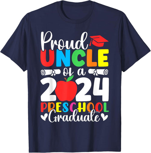 Proud Uncle of Class of 2024 Preschool Graduate Graduation
