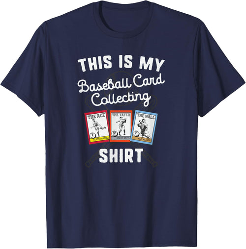 Baseball Card Collecting Shirt Sports Memorabilia Collector