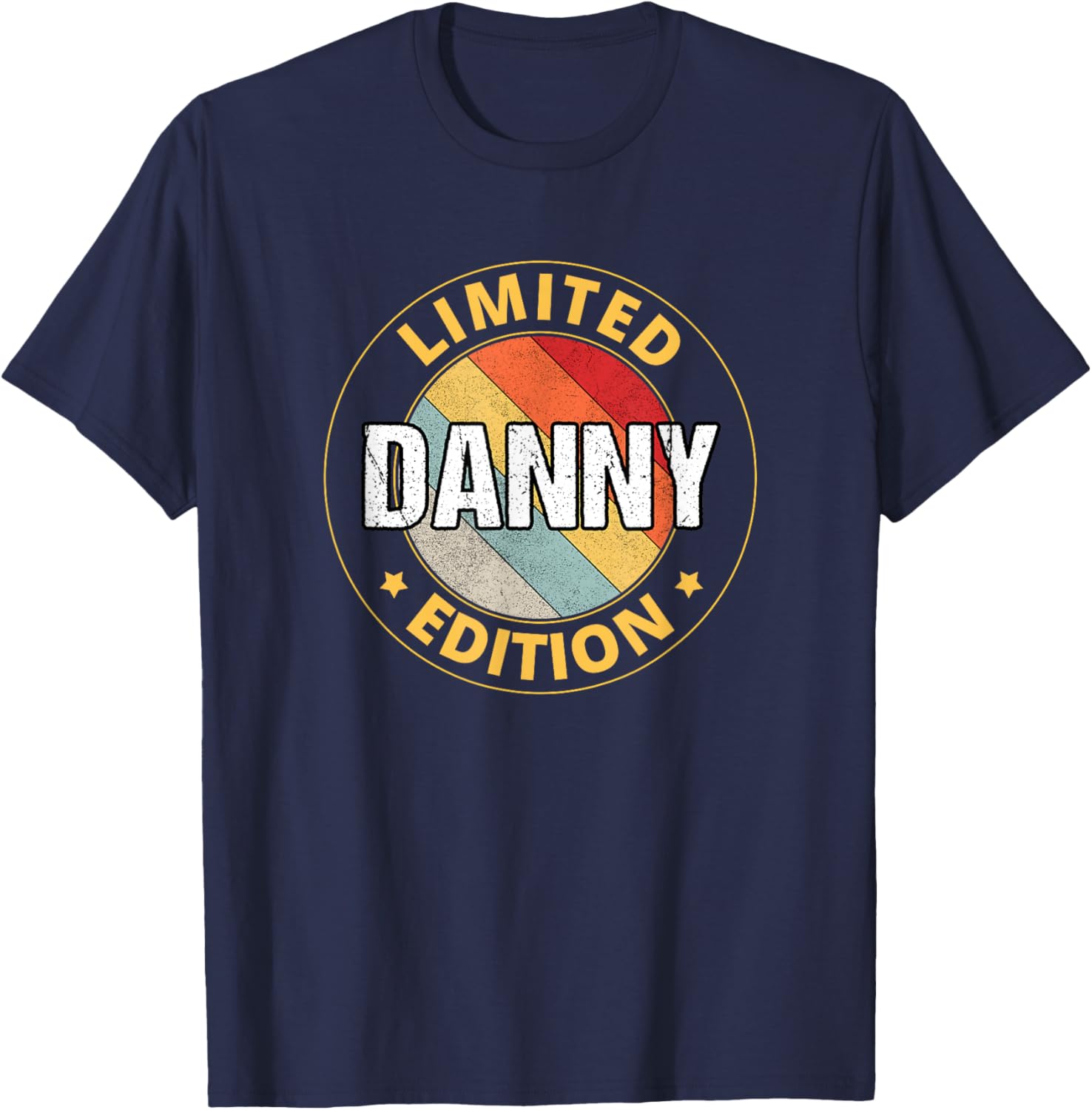 Danny Name T-Shirt - T-Shirt | Navy