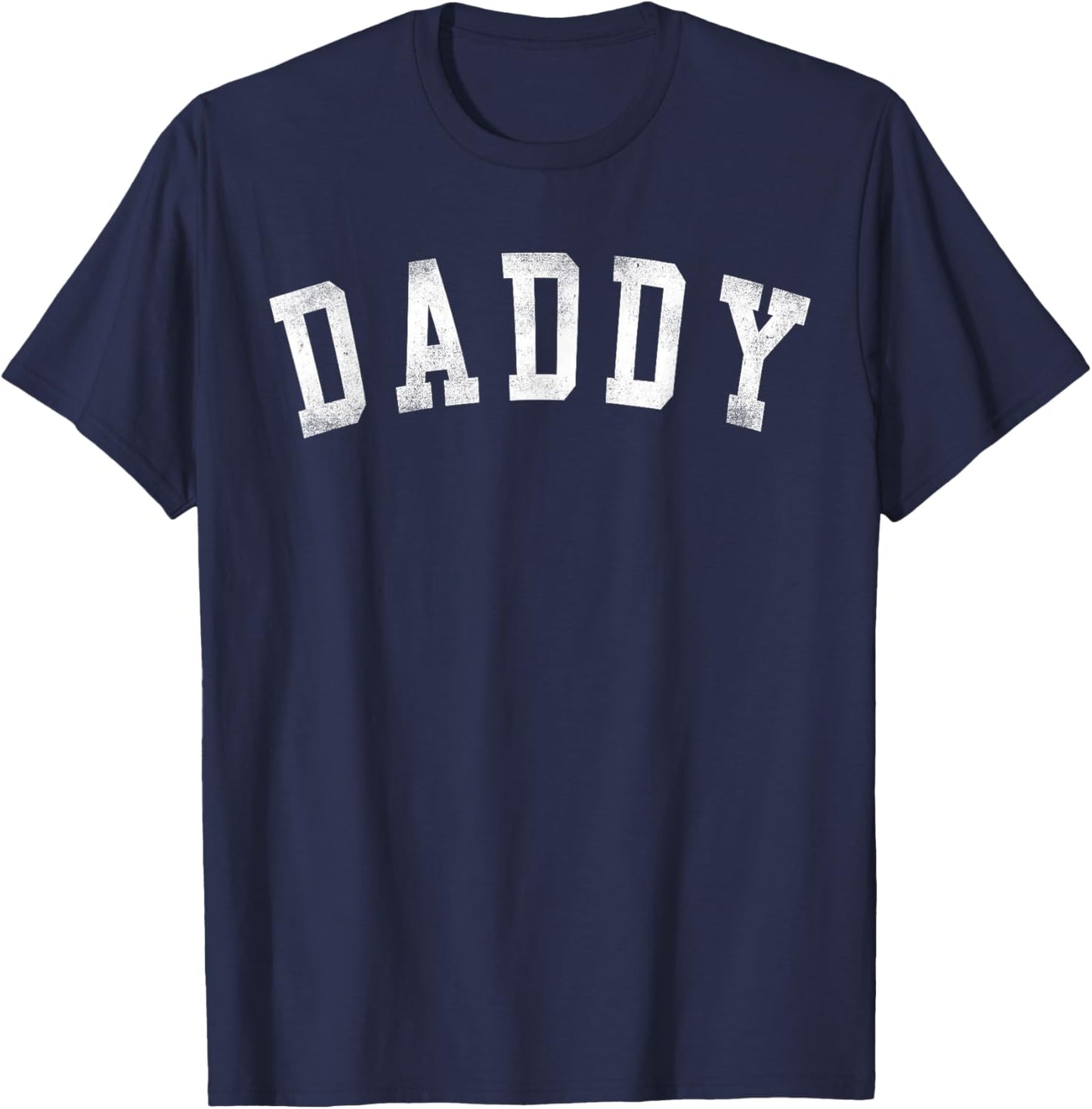 Daddy - Classic Bold Font Father's Day Daddy T-Shirt - T-Shirt | Navy