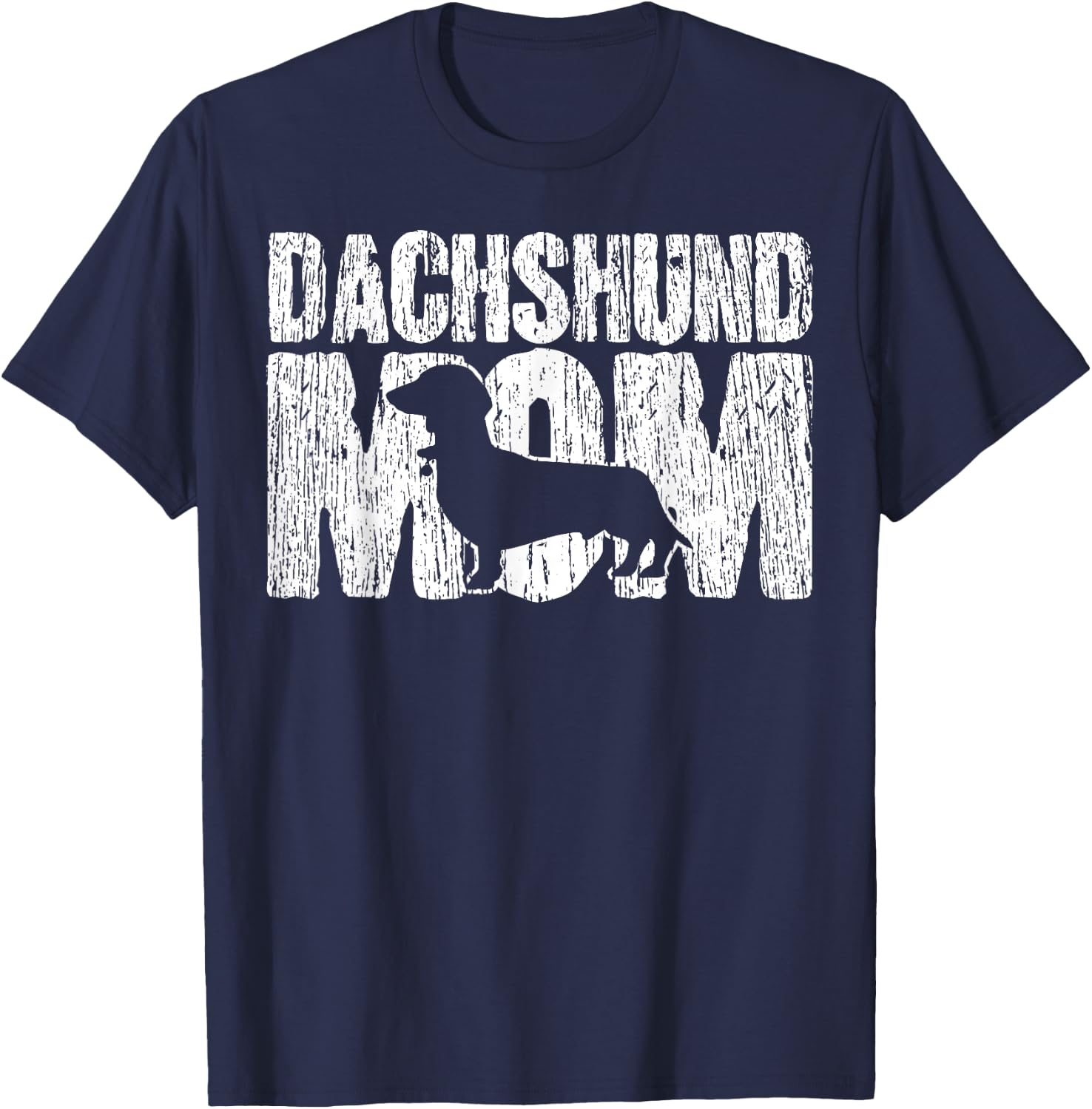Dachshund Mom Wiener Weiner Doxie Mama Mother's Day Gift T-Shirt - T-Shirt | Navy