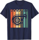 Boost Turbo Car Boosted Turbocharger Auto X Retro Race Tuner T-Shirt - T-Shirt | Navy