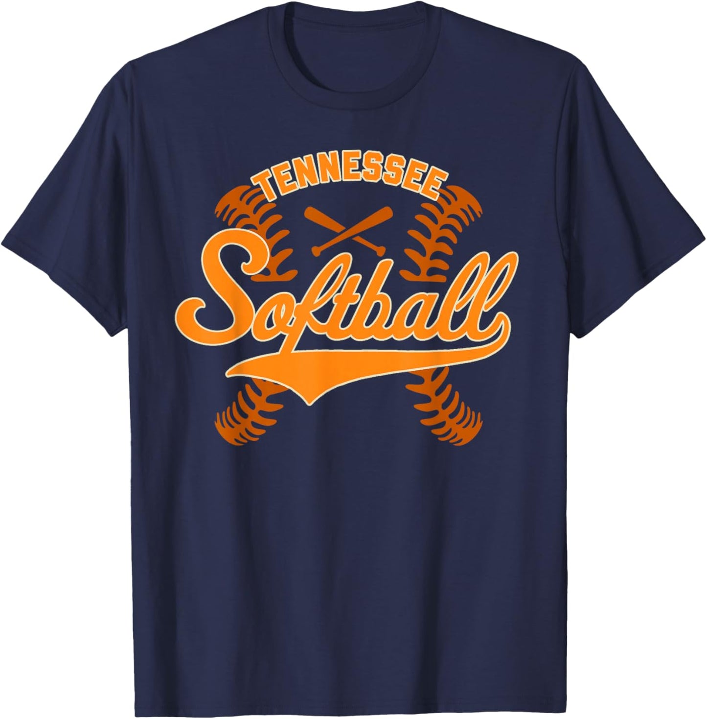 Tennessee Softball T-Shirt - T-Shirt | Navy