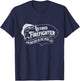 Retired Firefighters Quote Reeling In The Good Life Fishing T-Shirt - T-Shirt | Navy
