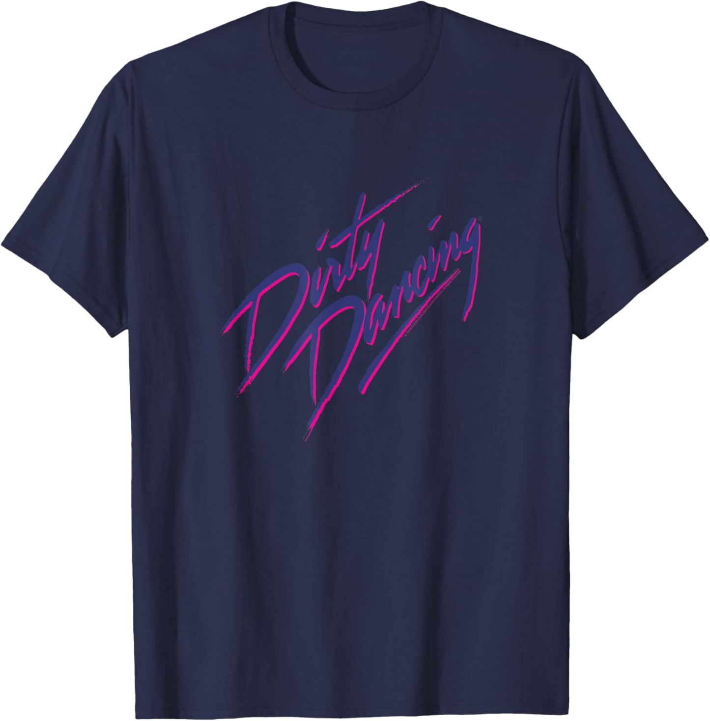 Dirty Dancing Main Logo T-Shirt - T-Shirt | Navy