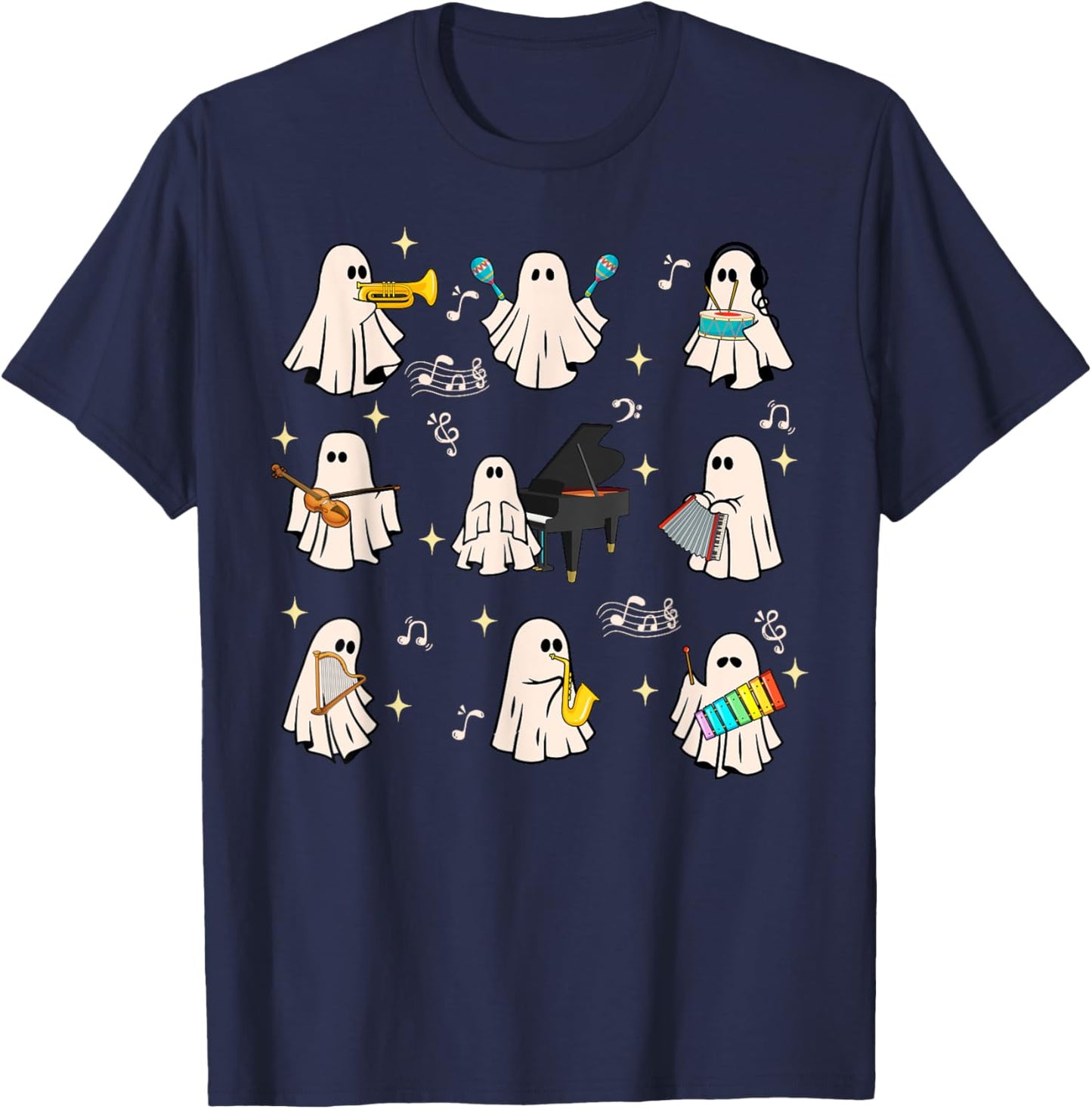 Music Education T-Shirt - T-Shirt | Navy