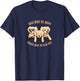 Dogs make me happy humans make my head hurt | Dog T-Shirt - T-Shirt | Navy