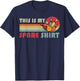This is My Spare Bowling Bowler Funny Team Men Women Kids T-Shirt - T-Shirt | Navy