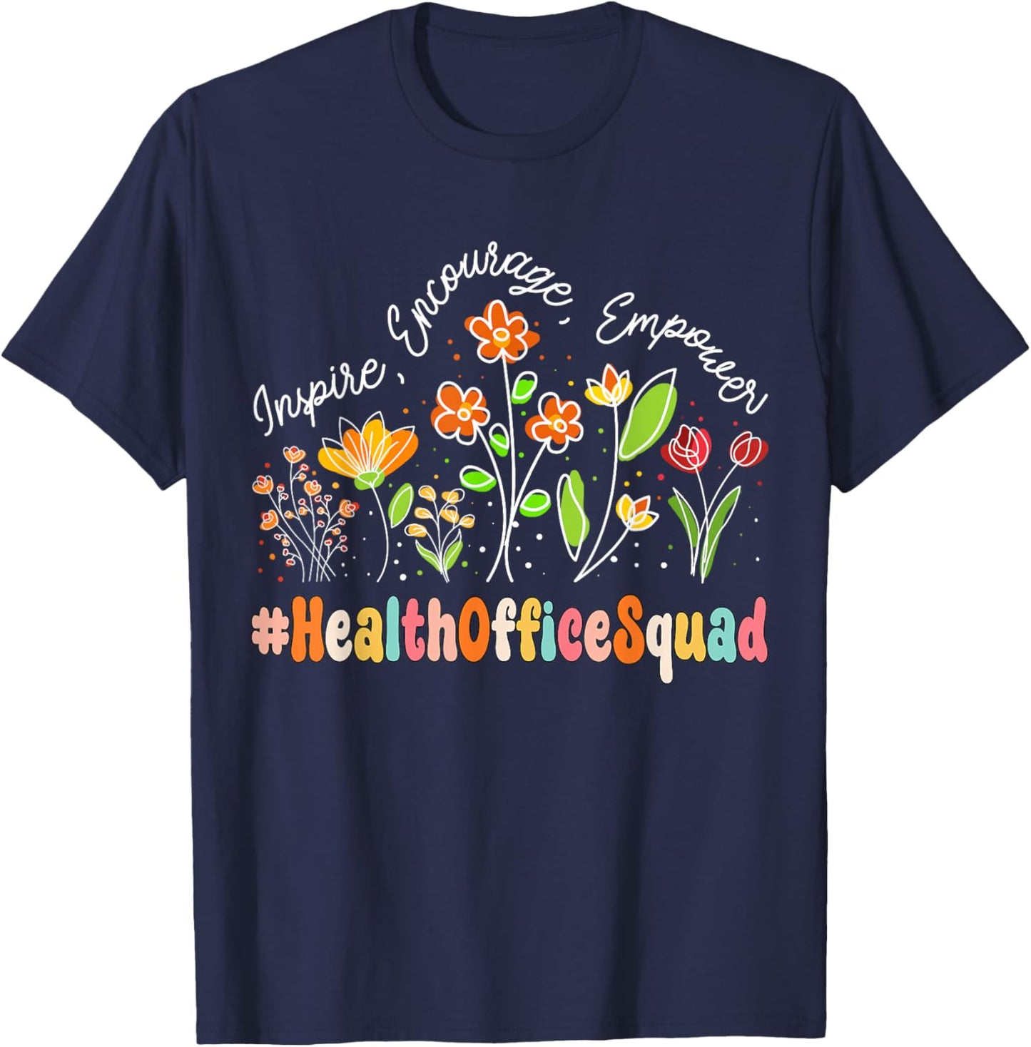 Health Office Squad Appreciation Week Teacher Back to School Women Kids T-Shirt - T-Shirt | Navy
