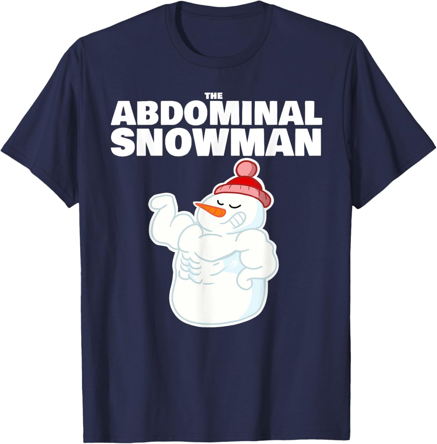 The Abdominal Snowman T-Shirt - T-Shirt | Navy