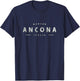 Ancona Marche Italy - Ancona Marche Italia T-Shirt - T-Shirt | Navy
