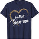Grandma I'm That Glam-ma Grandma T-Shirt - T-Shirt | Navy
