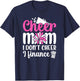 Cheer Mom Funny Mom Of A Cheerleader Mama Cheerleading Mom T-Shirt - T-Shirt | Navy