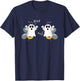 Ghost Bees Saying Boo Funny Halloween Costume Women Gift T-Shirt - T-Shirt | Navy