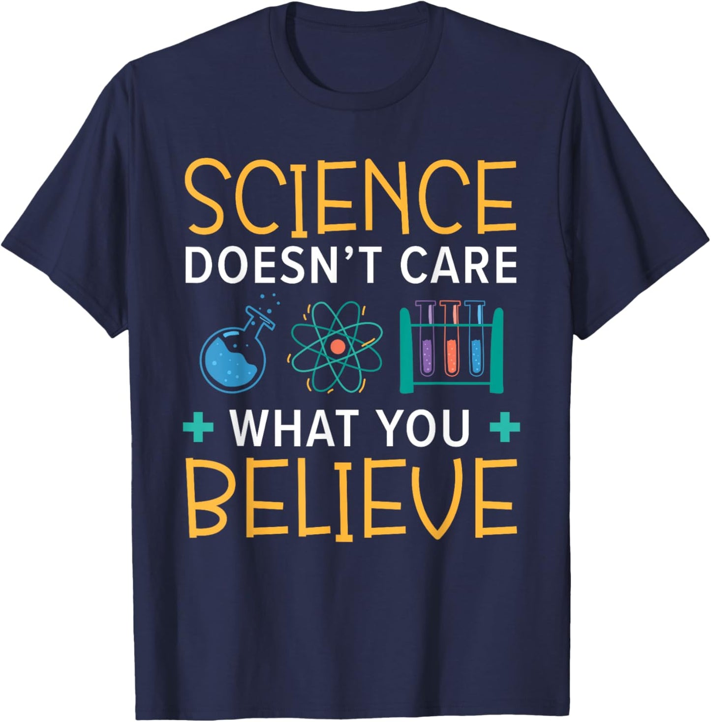 Agnostic Atheist Anti-Religion SteMi Apparel Atheism Anti-Religion Agnostic Freethinker Atheist T-Shirt - T-Shirt | Navy