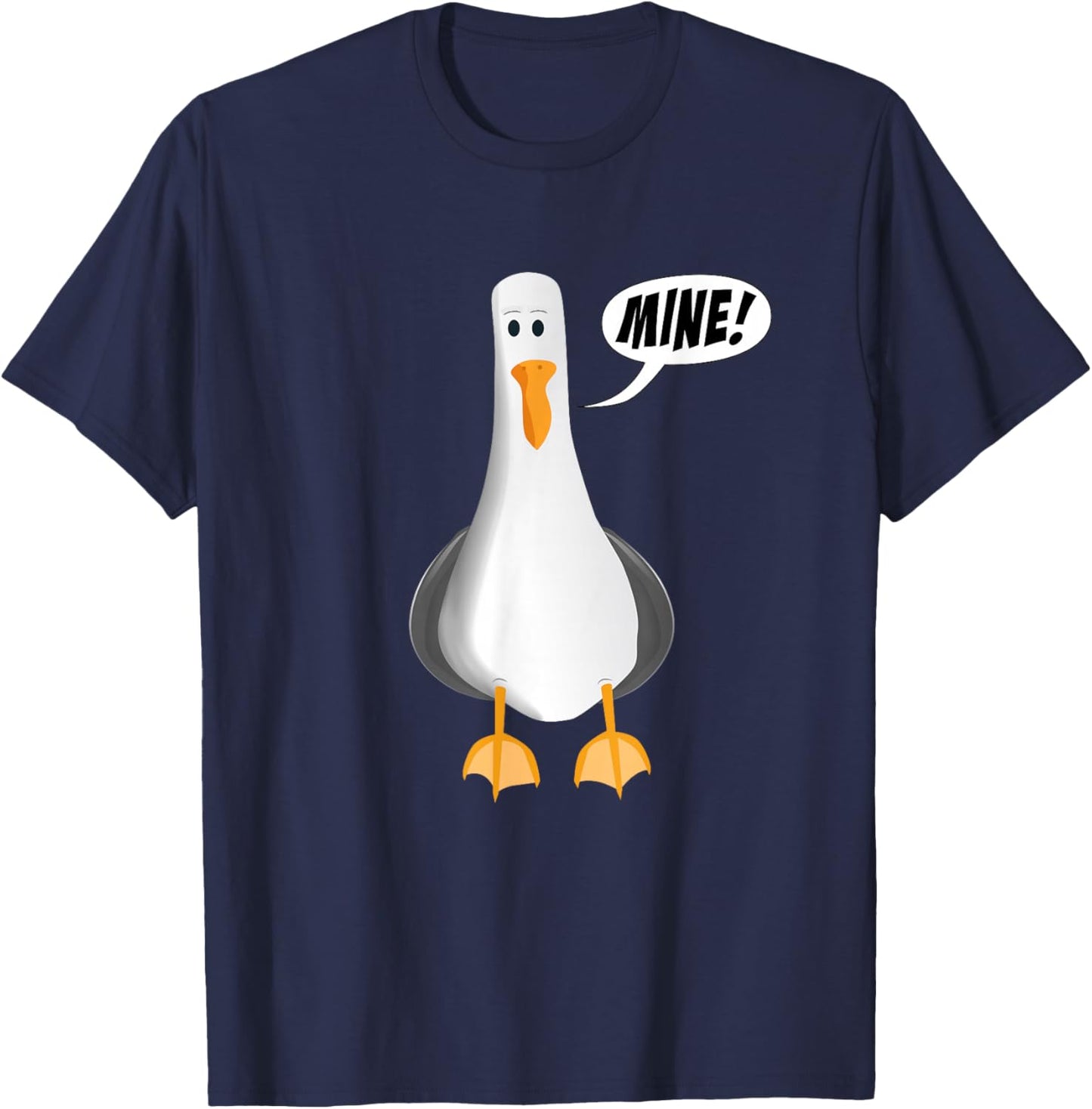 Seagull Mine! T-Shirt - T-Shirt | Navy
