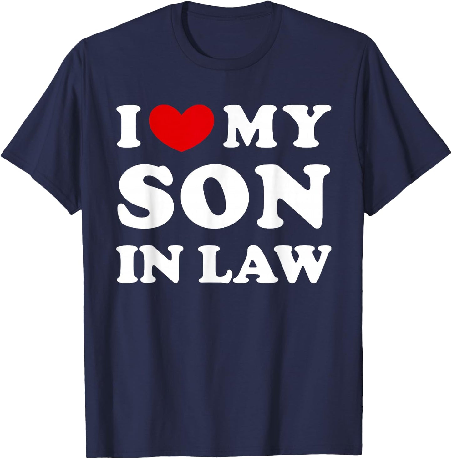 I Love My Law, I Love My Law T-Shirt - T-Shirt | Navy