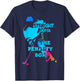 Straight Outta The Penalty Box Funny Ice Hockey Gift T-Shirt - T-Shirt | Navy