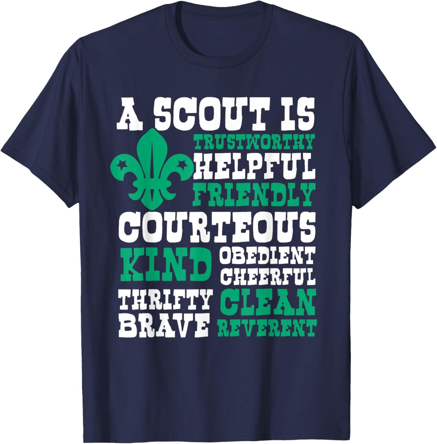 Scout Nature - Uniform Scouting T-Shirt - T-Shirt | Navy