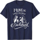 I Love My Dachshund I Cute Animal Pet Paw Novelty T-Shirt - T-Shirt | Navy