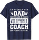 I'm A Dad And A Volleyball Coach I'm Always Right T-Shirt - T-Shirt | Navy