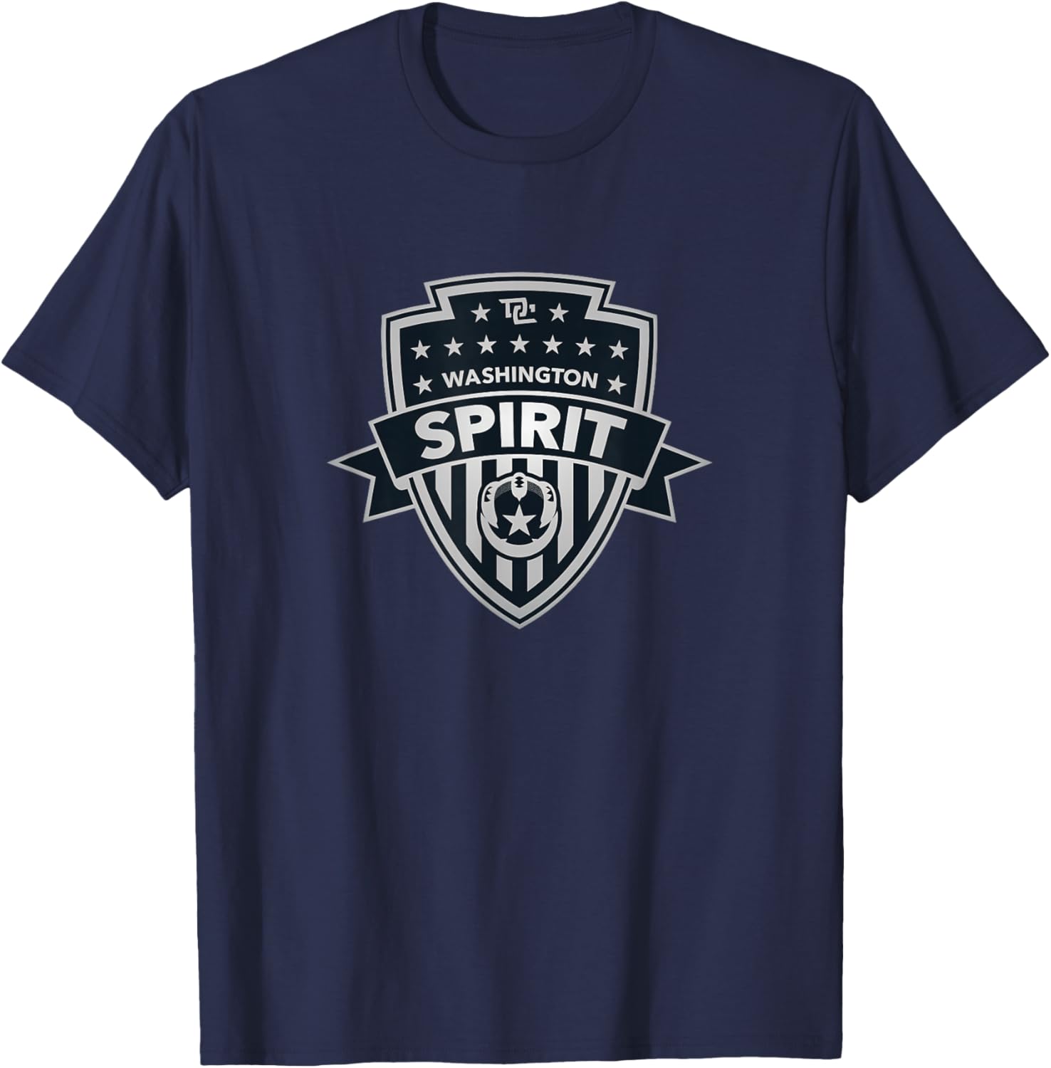 NWSL Washington Spirit Crest T-Shirt - T-Shirt | Navy
