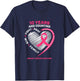 10 Years Cancer Free Gifts 10 Year Breast Cancer Survivor T-Shirt - T-Shirt | Navy