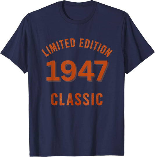 Limited Edition, 1947 Classic. T-Shirt - T-Shirt | Navy