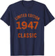 Limited Edition, 1947 Classic. T-Shirt - T-Shirt | Navy