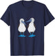 Funny Blue-footed Booby Dancing Seabird Trendy T-Shirt - T-Shirt | Navy