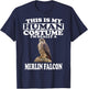 This is My Human Costume I'm Really A Merlin Falcon T-Shirt - T-Shirt | Navy