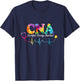 Certified Nursing Assistant Tie Dye CNA Nurse T-Shirt - T-Shirt | Navy