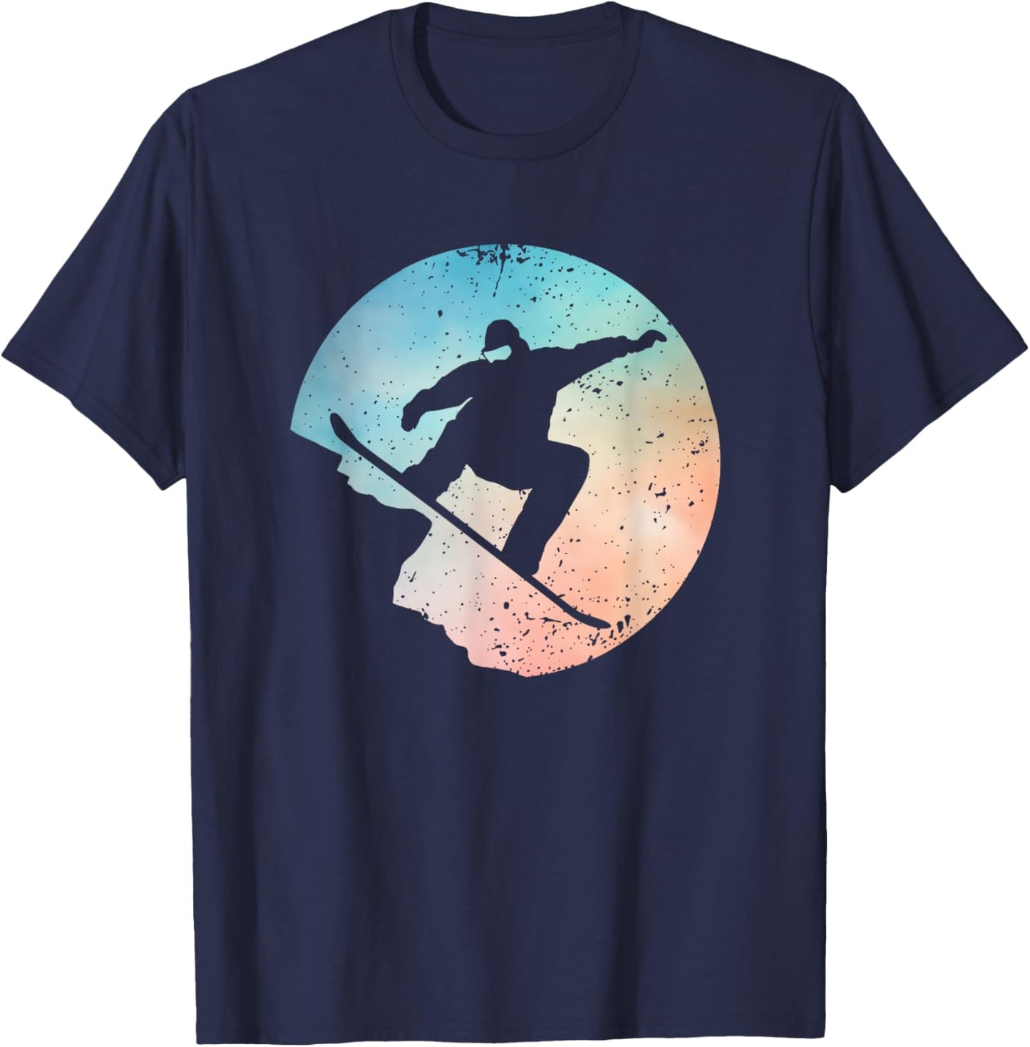 Funny Snowboarding Art Women Snowboard Snowboarder T-Shirt - T-Shirt | Navy